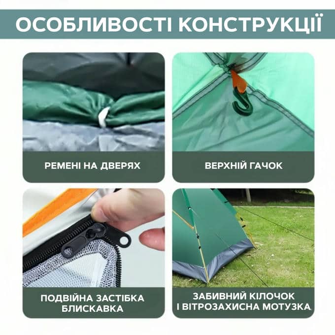 Туристична намет що автоматично складається